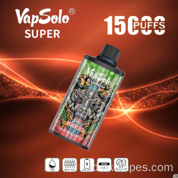 Vapsolo Super 15000 Puffs Grosir Vape sekali pakai